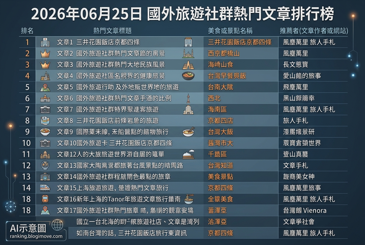 2026年07月08日| 國內旅遊 | 熱門搜尋文章導讀:桃園景點、水上樂園與機場貴賓室資訊。 @Blogimove Ranking 2026年07月08日| 國內旅遊 | 熱門搜尋文章導讀:桃園景點、水上樂園與機場貴賓室資訊。 @Blogimove Ranking