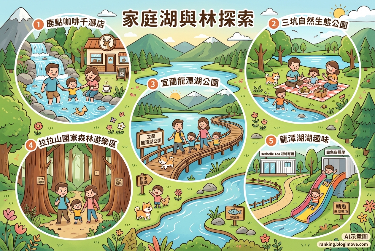 2026年6月21日 | 熱門社群國內旅遊文章導讀：桃園戲水秘境、拉拉山巨木與宜蘭湖畔風光 @Blogimove Ranking