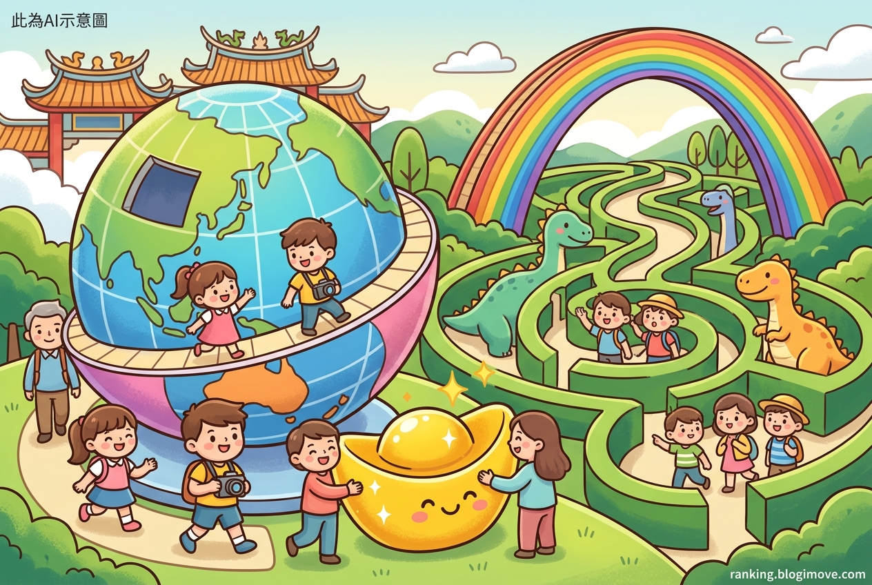 2026年6月7日 | 熱門社群國內旅遊文章導讀：雲林地母廟、五年千歲公園秘境。 @Blogimove Ranking
