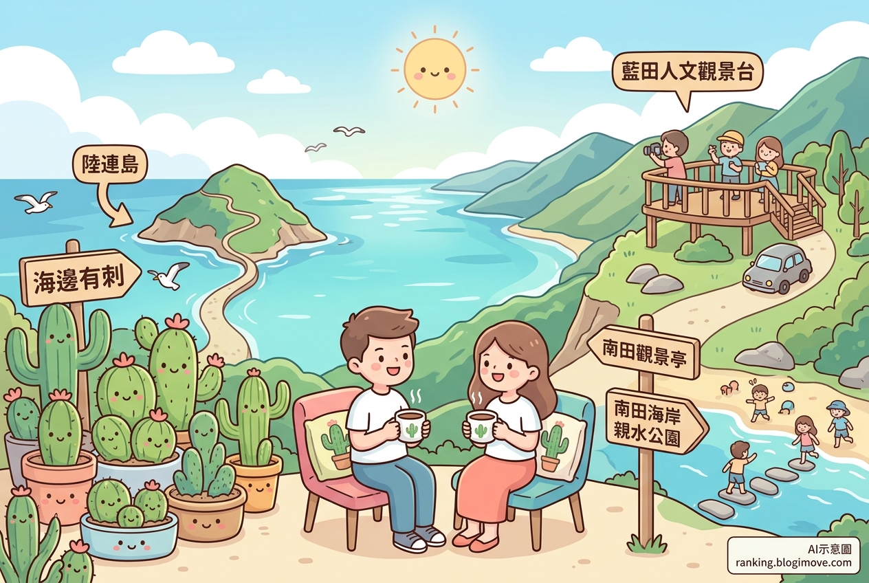 2026年6月23日 | 熱門社群國內旅遊文章導讀：台東療癒海景秘境與觀景台 @Blogimove Ranking