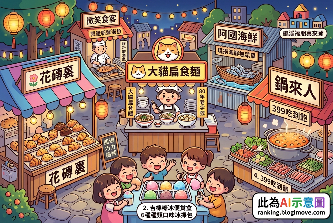 2026年6月21日 | 熱門社群美食與旅遊文章導讀：宜蘭羅東可頌、冰品與老字號美食引領風潮 @Blogimove Ranking