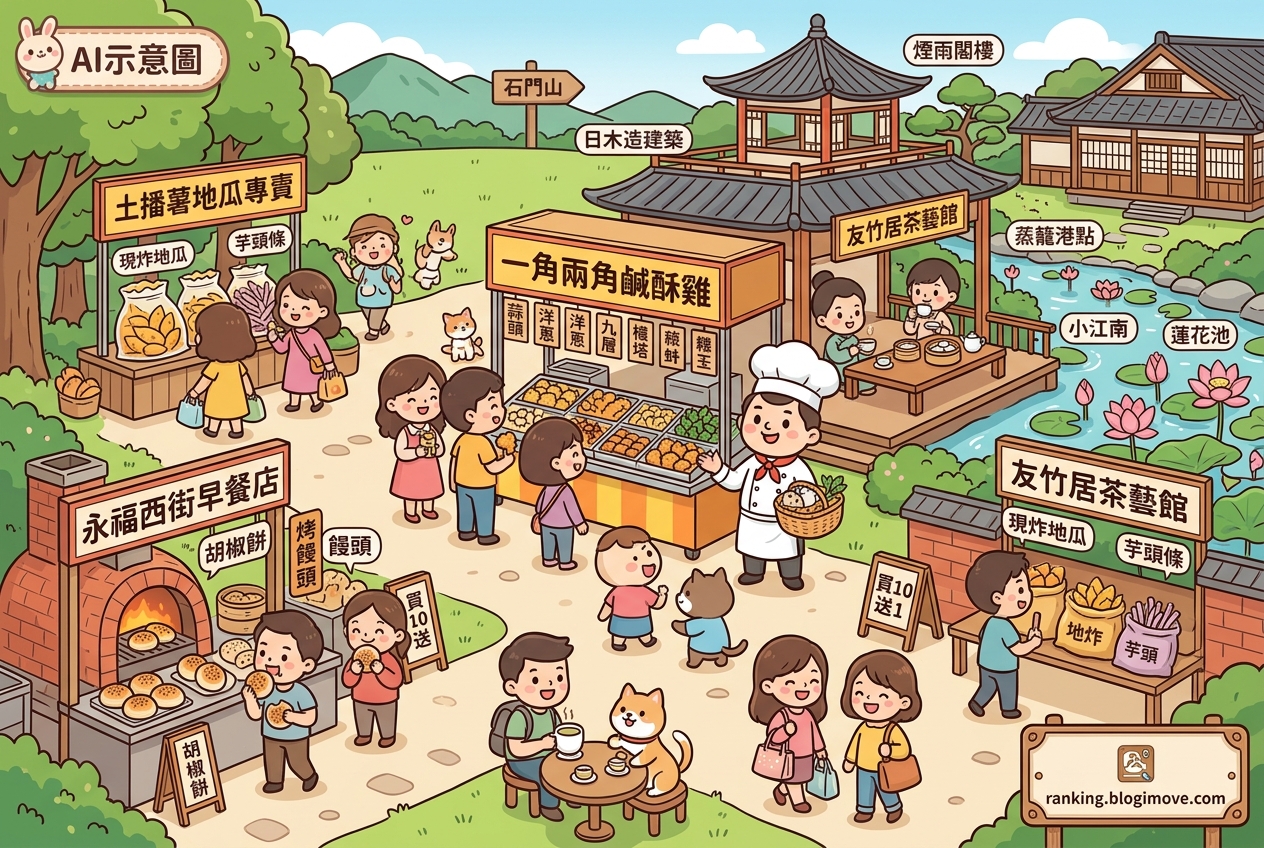 2026年6月24日 | 熱門社群美食文章導讀：桃園炸物、客家料理與隱藏版早餐 @Blogimove Ranking