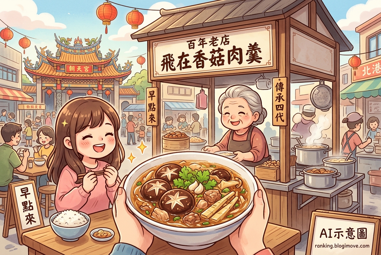 2026年6月23日 | 熱門社群美食文章導讀：百年肉羹飄香、在地人激推 @Blogimove Ranking