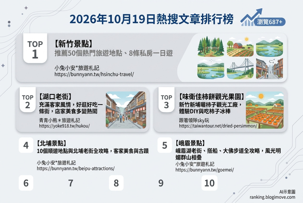 台北美食攻略｜頂級達人私藏！在地人激推必吃名單，古早味到文青咖啡廳全包！ @Blogimove Ranking